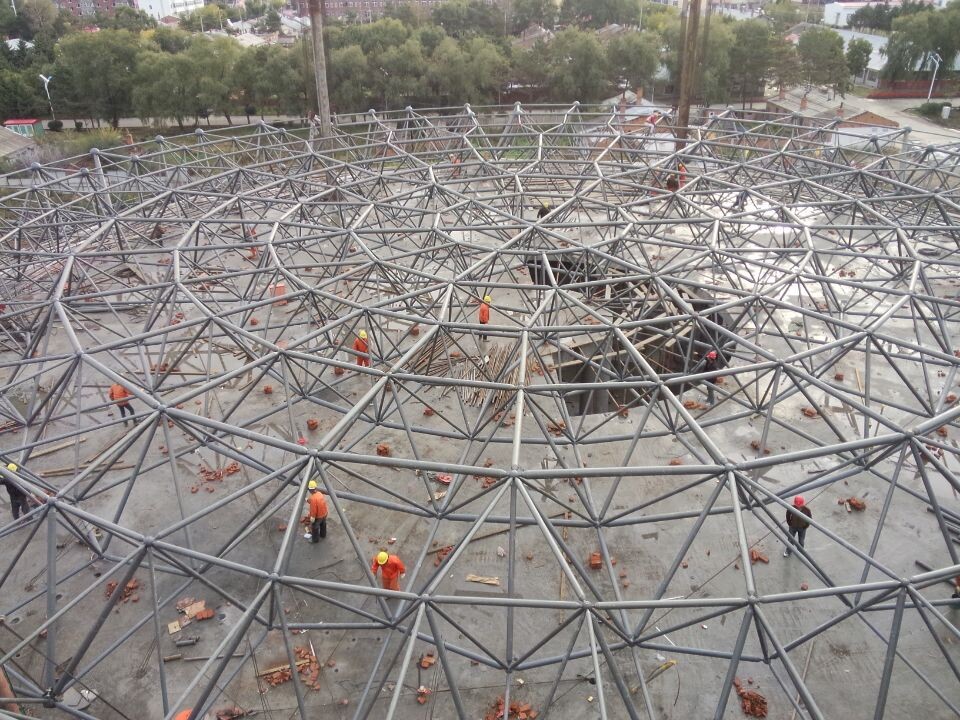 西藏全民健身中心网架