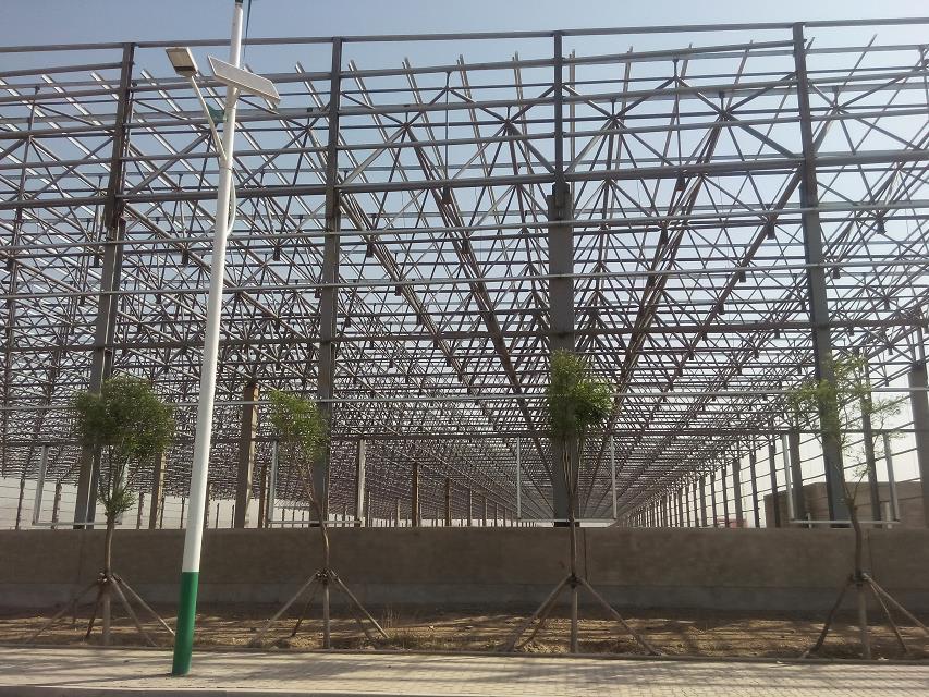 西藏汽车工业厂房网架